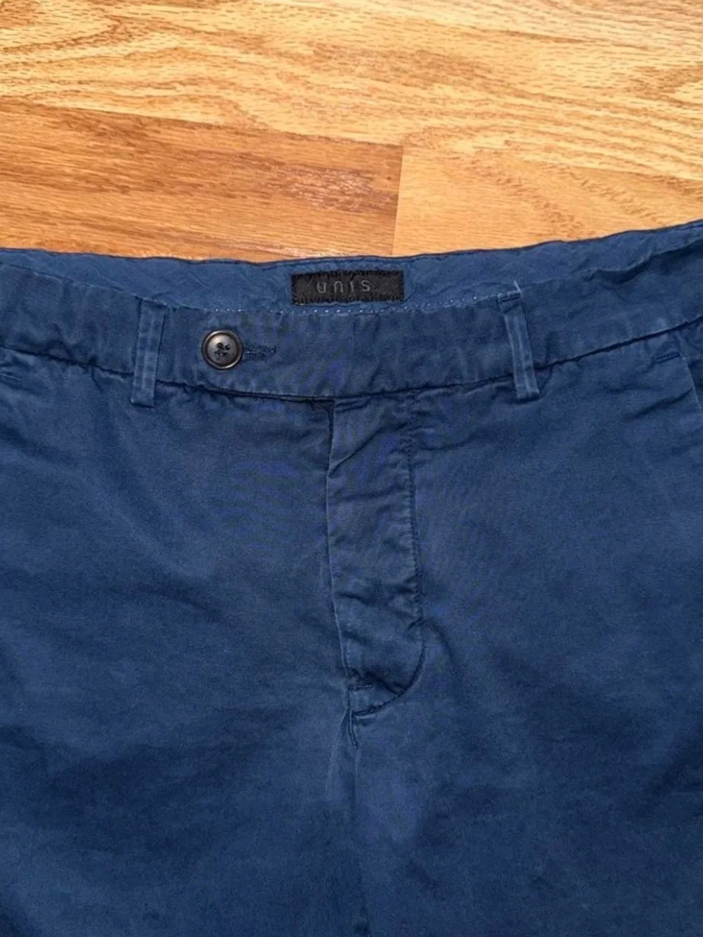 Men's Slim Chino Pants in Navy
